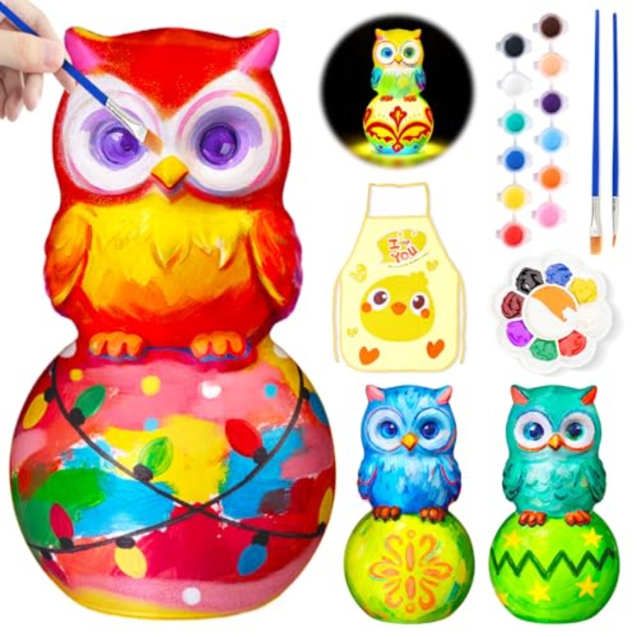 Art Craft Kit - Набор для росписи лампы своими руками,