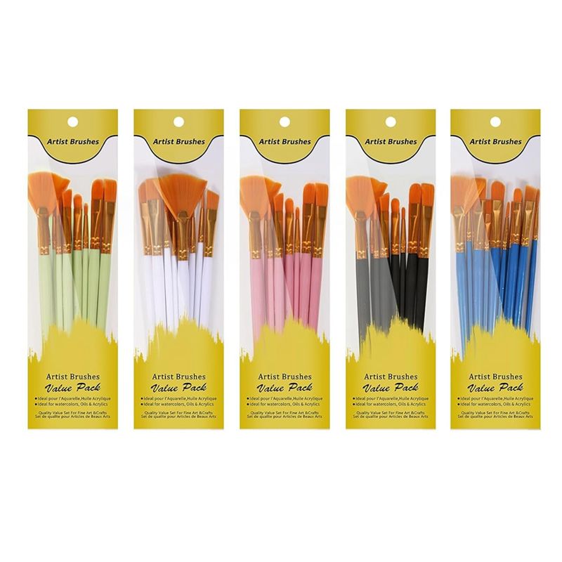 Gouache Paint Set - Набор кистей для акриловой краски M12K,