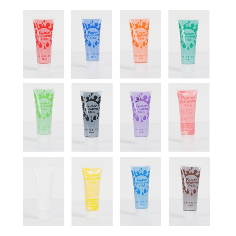 12 цветов, краска на палец, Де – обзор и цена Gouache Paint Set