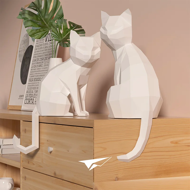 1 пара украшений в виде кошек  – обзор и цена Art Craft Cardboard
